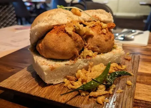 Delicious vada pav in Calgary, AB